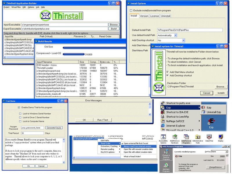 Thinstall Studio Screenshot